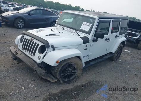 2017 Jeep Wrangler Unlimited 75Th Anniversary Edition 4X4 z USA, uszkodzony, nr VIN 1C4HJWEG3HL505307